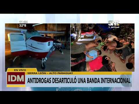Antidrogas desarticuló una banda internacional en Alto Paraguay