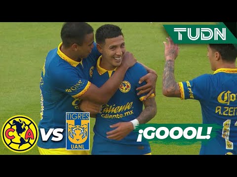 ¡GOLAZO de crack internacional! Doblete de Suárez | América 2-1 Tigres | Tour Águila 2023 | TUDN