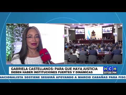Gabriela Castellanos: Las Fuerzas Políticas pueden más que el bienestar del pueblo hondureño