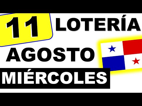 Resultados Sorteo Loteria Miercoles 11 de Agosto 2021 Loteria Nacional de Panama Miercolito Que Jugo