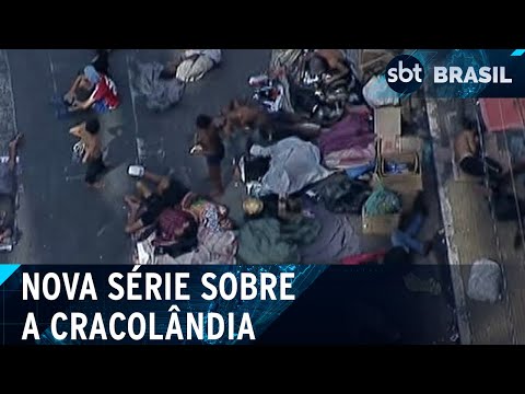 SBT apresenta nova série sobre a Cracolândia “Centro do Crime” | SBT Brasil (12/03/24)