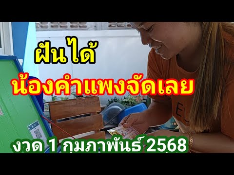 แม่น้องคำแพงฝันได้จัดลอตเตอรี่