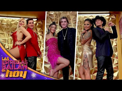 ¡Así deslumbraron los concursantes de Las Estrellas Bailan en Hoy 2023 en la alfombra roja!