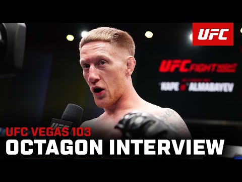 Sam Patterson Octagon Interview | UFC Vegas 103