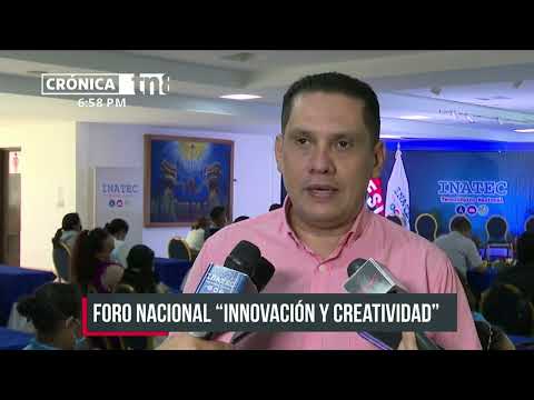 “Innovación y Creatividad”, foro en Nicaragua con docentes tecnológicos - Nicaragua