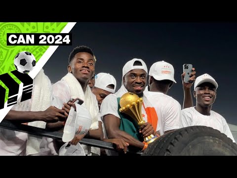 CAN 2024 : parade victorieuse des joueurs ivoiriens à Abidjan • FRANCE 24