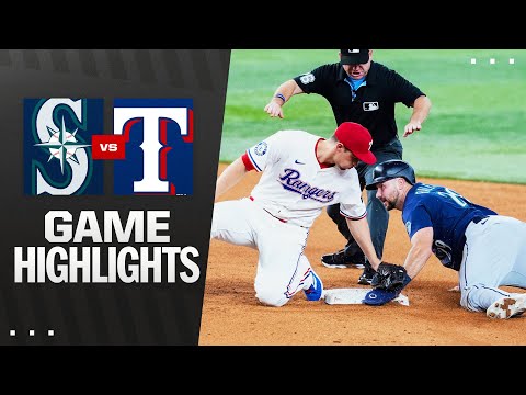 Mariners vs. Rangers Game Highlights (6/28/25) | MLB Highlights