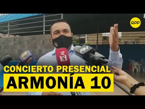 Alcalde de Comas sobre concierto presencial de Armonía 10: No hagamos este tipo de convocatorias