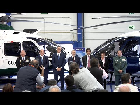 Los primeros helicópteros de Airbus para Policía y Guardia Civil llegan a Albacete