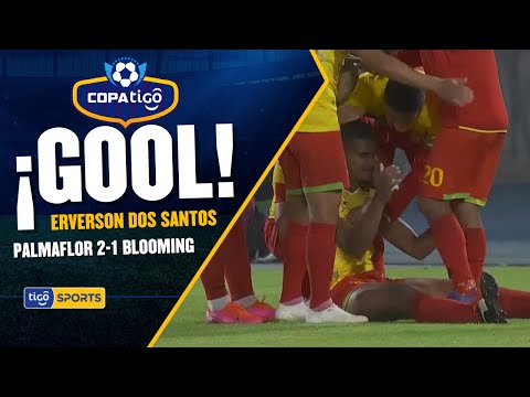 ¡Gol de Palmaflor! Erverson Dos Santos impacta de cabeza y pone el segundo gol para las 'Fieras'