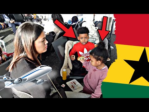 WIR FLIEGEN ZUM 2.MAL NACH GHANA 🇬🇭 KAYDEN'S und KINAYA'S 2. FLUG 😍