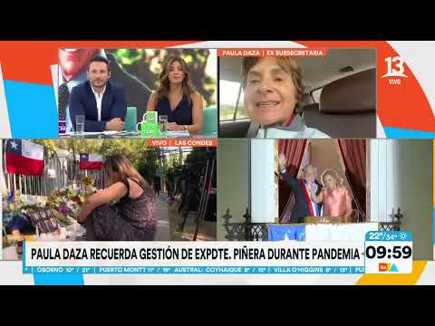 Ex Ministro Paris y Paula Daza hablan sobre ex Presidente Piñera  | Tu Día | Canal 13