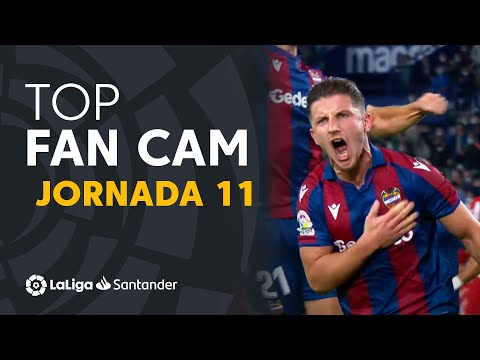 LaLiga Fan Cam Jornada 11: Griezmann, Falcao & Borja Iglesias