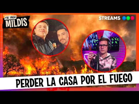 Perdieron su casa por los incendios en Córdoba ¡Hablan en vivo Jorge Moliniers y Hugo Ávila!