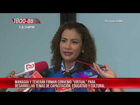 Managua firma convenio de hermanamiento con Teherán – Nicaragua