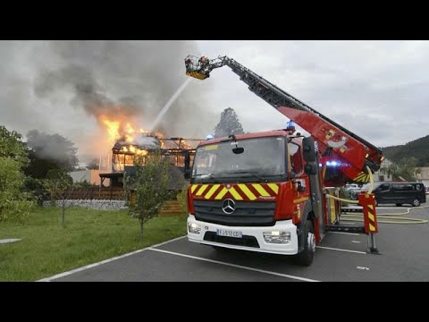Aumentan a once los muertos tras un incendio en un albergue para discapacitados en Francia