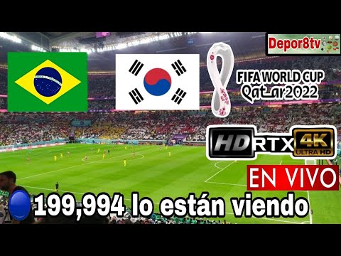 Brasil vs. Corea del Sur en vivo, donde ver, a que hora juega Brasil vs. Corea del Sur Mundial 2022
