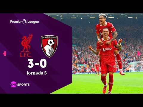 RESUMEN: LIVERPOOL 3-0 BOURNEMOUTH | PREMIER LEAGUE | JORNADA 5