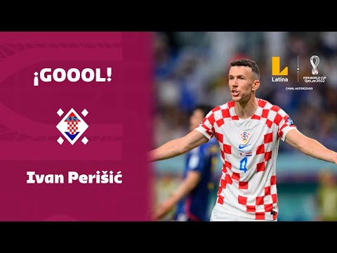 ¡GRAN PARTIDO! Ivan Periši? convierte el empate y Croacia se pone 1-1 ante su similar de Japón