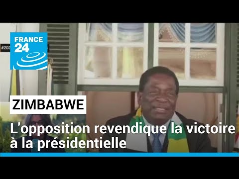 Présidentielle au Zimbabwe : l'opposition conteste les résultats et revendique la victoire