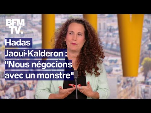 Nous négocions avec un monstre: l'interview en intégralité de Hadas Jaoui-Kalderon