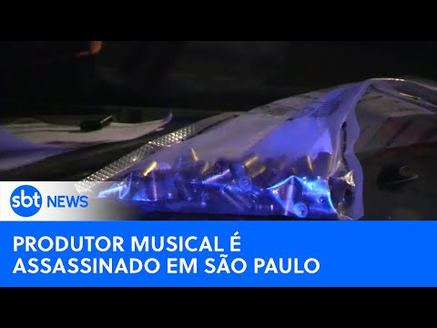 Produtor musical é assassinato na capital paulista | #SBTNewsnaTV (03/10/24)