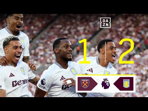 West Ham vs Aston Villa (1-2) | Resumen y goles | Highlights Premier League