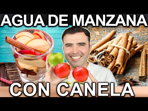 INTRODUCE AGUA DE MANZANA CON CANELA - Para Que Sirve Y Beneficios Para La Salud