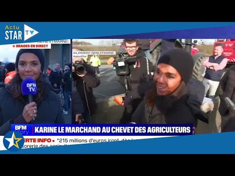 Karine Le Marchand  “A mon âge ”, épinglée pour son soutien aux agriculteurs, elle sort la sulfate