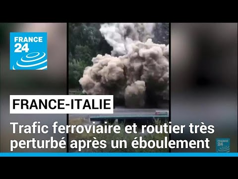 Trafic ferroviaire et routier très perturbé entre France et Italie après un éboulement en Savoie