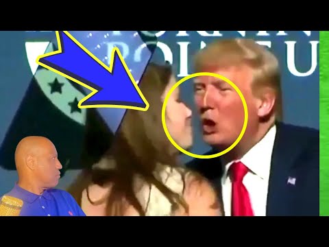 What do you notice in this vid of sweaty Trump? don't tell Melania!
