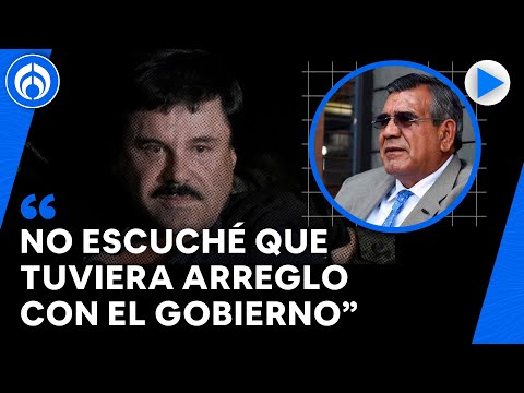 Yo jamás sentí un trato preferencial de García Luna hacia 'El Chapo': José Refugio