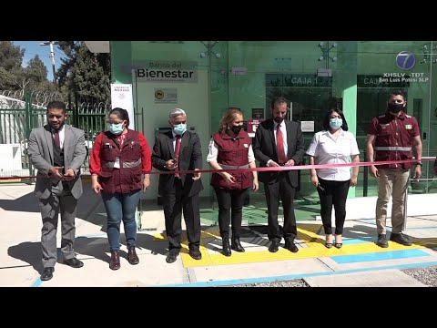 Inauguran las primeras sucursales del Banco de Bienestar en SLP.