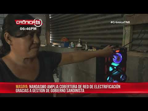 Energía de calidad para pobladores de Vista Alegre, en Nandasmo – Nicaragua