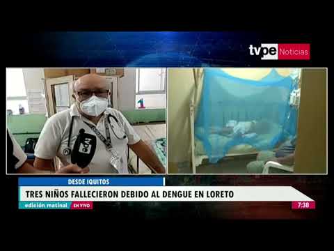 Iquitos registra tres menores fallecidos por dengue