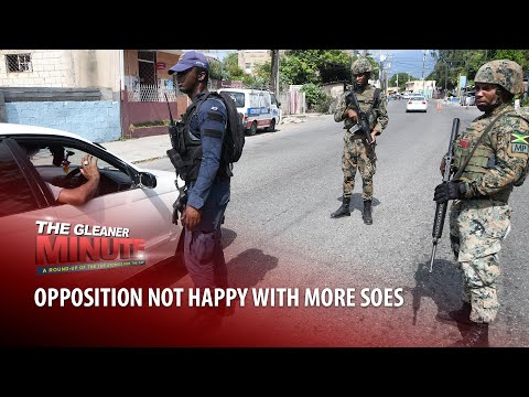 THE GLEANER MINUTE: Suspects arrested | PNP not happy with SOEs | Electricity restored to Port Royal