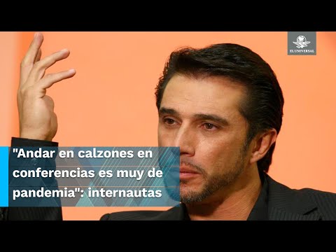 En plena entrevista sobre caso Héctor Parra, Sergio Mayer muestra sus calzones