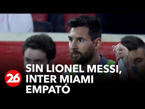 Sin Lionel Messi, Inter Miami empató 1-1 con Orlando City por la MLS