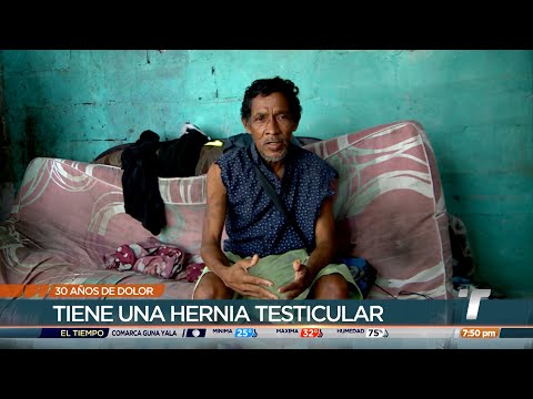 Solicitan apoyo para panameño que sufre fuertes dolores por hernia testicular