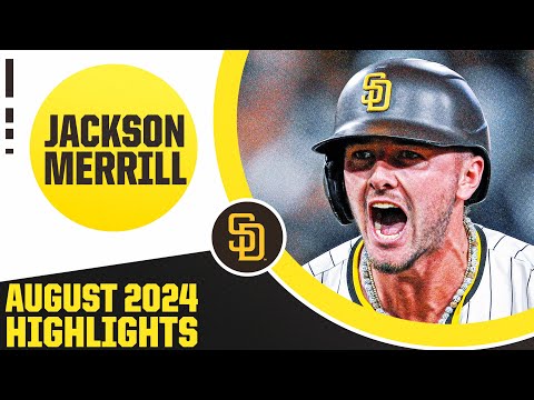 Jackson Merrill August 2024 highlights (Is there a hitter thats been more CLUTCH?!)