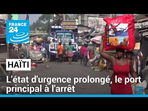 Face aux gangs, Haïti prolonge l'état d'urgence, le port principal à l'arrêt • FRANCE 24