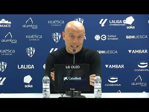 Rueda de prensa SD Huesca vs FC Cartagena