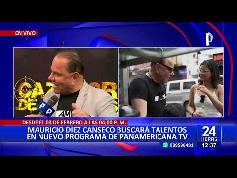 24Horsa VIVO | Mauricio Diez Canseco será cazatalentos en nuevo show de Panamericana