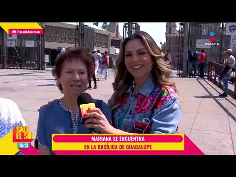 ¡Mariana Ochoa PRUEBA 'Las gorditas de la Villa' en la Basílica de Guadalupe! | Sale el Sol