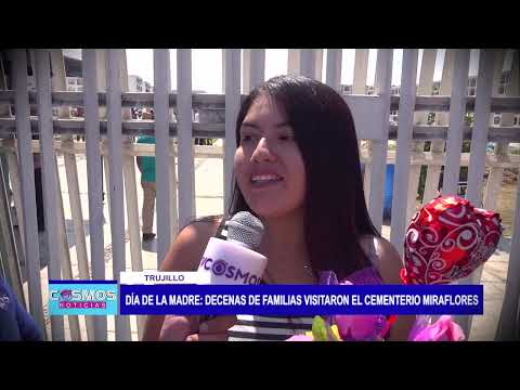 Día de la Madre: decenas de familias visitaron el cementerio Miraflores