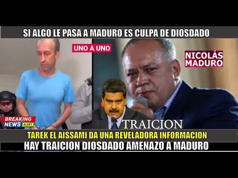 SE PRENDIO! Si a Maduro le pasa algo sera CULPA de Diosdado Tarek El Aissami tras ser TRASLADADO