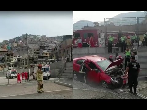 Independencia: Familia salva de morir tras protagonizar aparatoso accidente vehicular