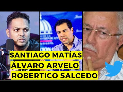 Santiago Matías, Álvaro Arvelo y Robertico Salcedo