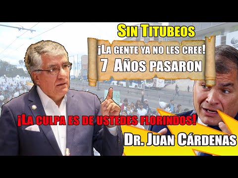 La gente ya no les cree: Dr. Juan Cárdenas