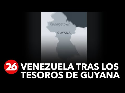 Venezuela tras los tesoros de Guyana